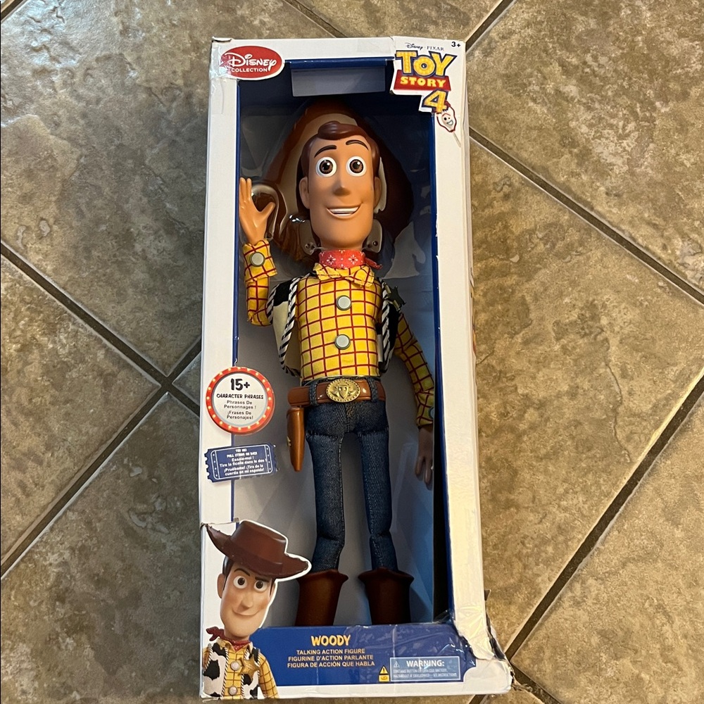 Disney  Talking Woody Toy Story Pull String Figure Doll